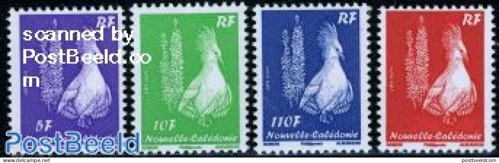 New Caledonia 2009 Definitives, Birds 4v, Mint NH, Nature - Birds - Neufs