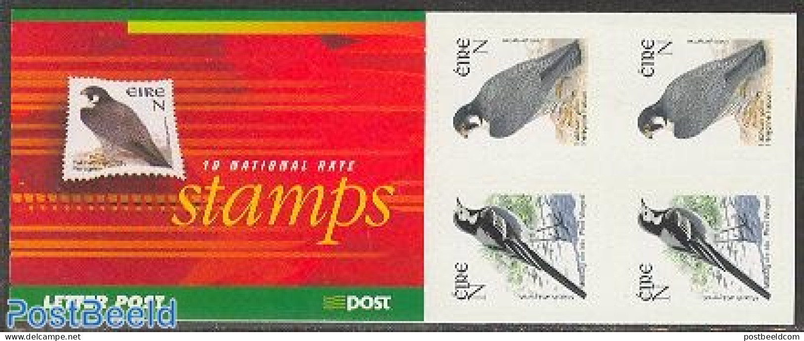 Ireland 2003 Birds Booklet, Mint NH, Nature - Birds - Birds Of Prey - Stamp Booklets - Unused Stamps
