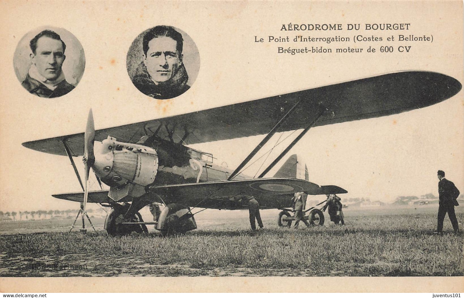 CPA Aérodrome Du Bourget-Le Point D'interrogation-Bréguet Bidon    L2883 - Le Bourget
