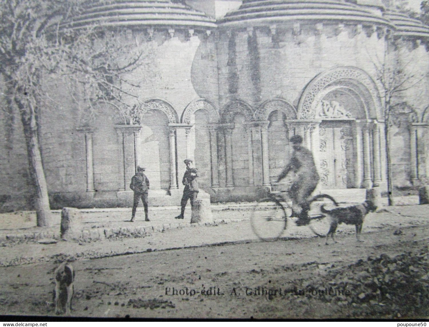 CPA 16  Charente SAINT MICHEL D'ENTRAIGUES - LOT DE 2 CARTES POSTALES église St Michel Paroisse St Ausonne 1910 - Angouleme