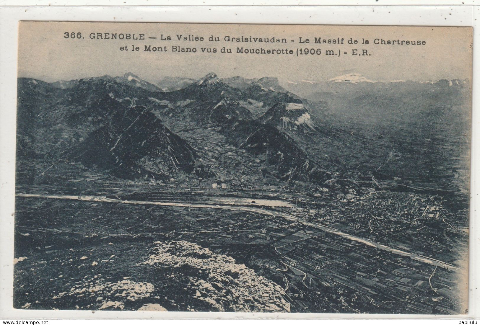 379 DEPT 37 : édit. E R N° 366 : Grenoble La Vallée Du Graisivaudan - Grenoble
