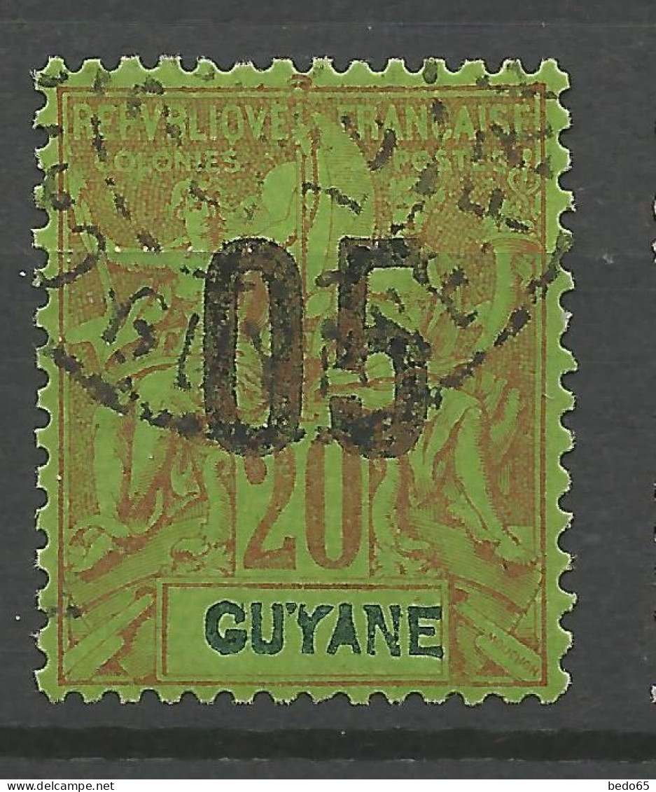 GUYANE N° 68 OBL  / Used - Oblitérés