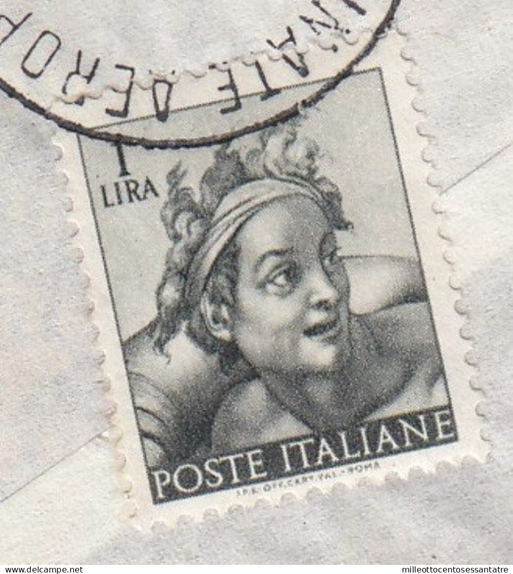 1562  - REPUBBLICA - Busta Del 1977 Da Linate A S.Giuliano M.se - CENTENARIO DEL 1° DECOLLO VERTICALE - - 1971-80: Poststempel