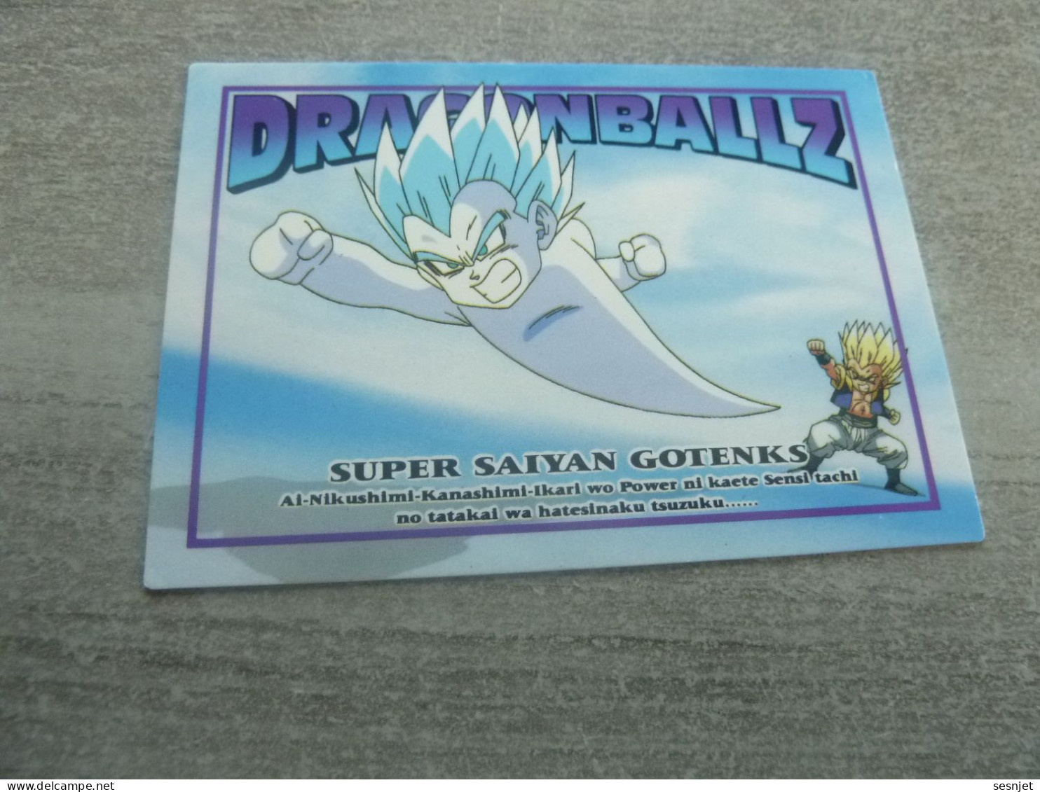 Dragon Ball Z - Super Saiyan Gotenks - Card Number 94 - Son Gokou - Editions Made In Japan - - Dragonball Z