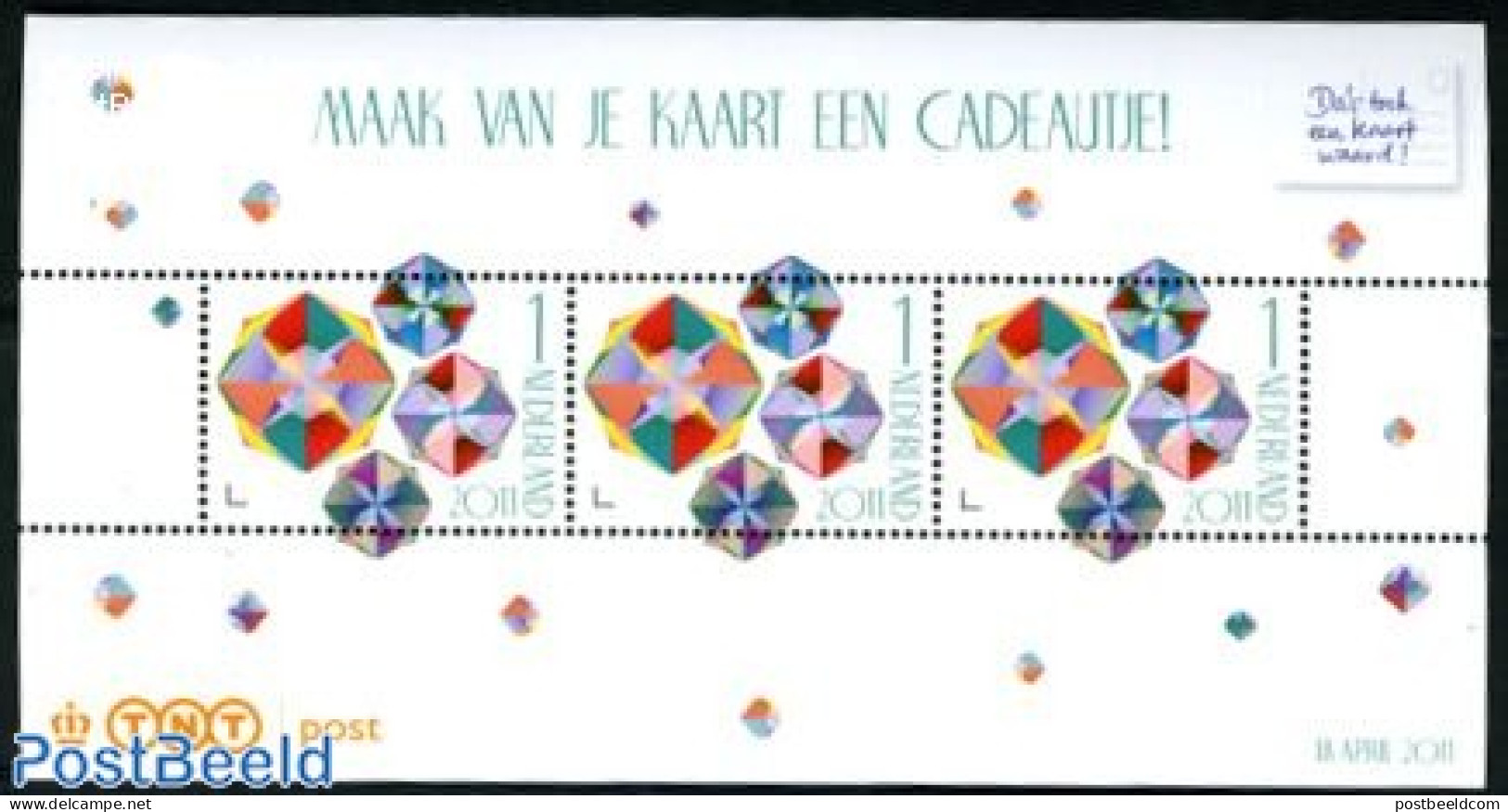 Netherlands 2011 Card Weeks S/s, Mint NH - Unused Stamps