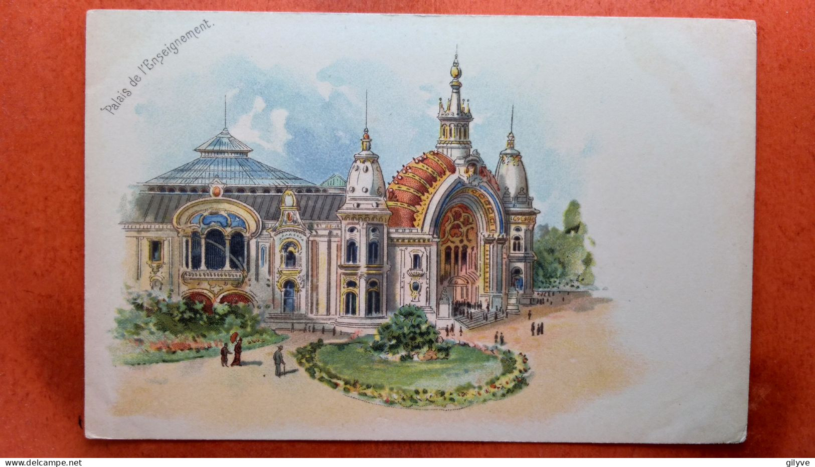 CPA (75) Exposition Universelle De Paris 1900. Palais De L'Enseignement.  (7A.450) - Ausstellungen