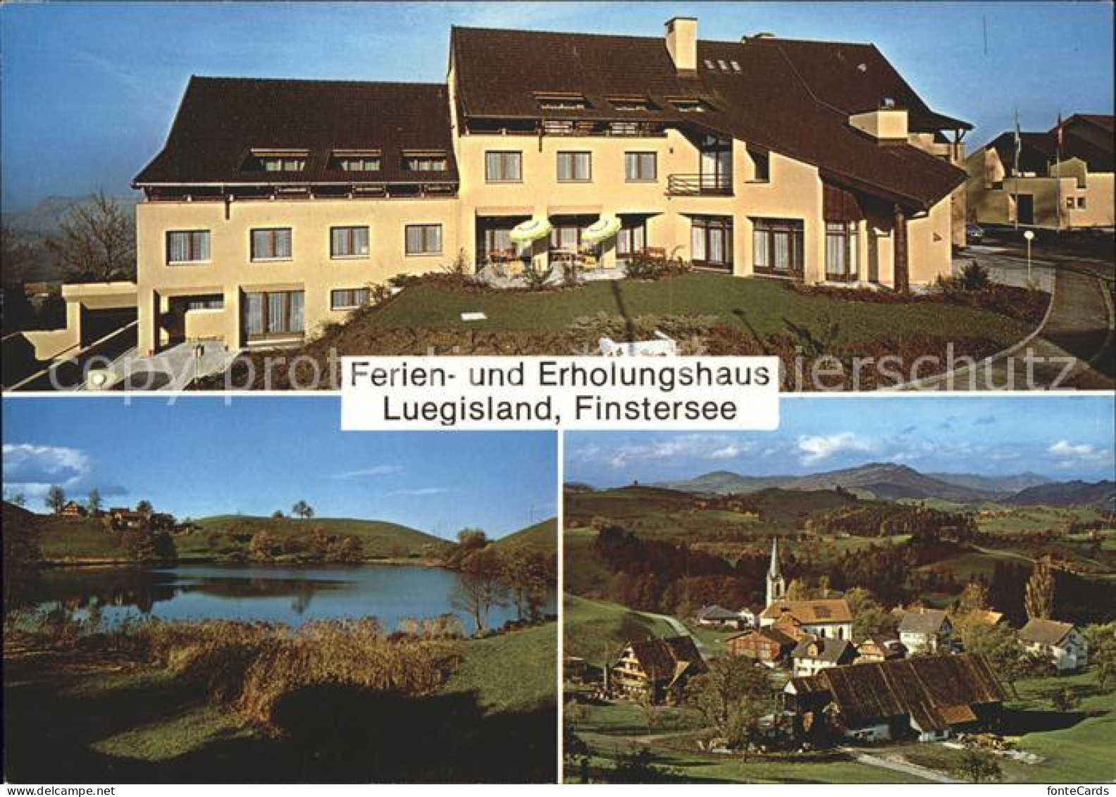 11891128 Finstersee Ferien Und Erholungshaus Lueginsland See Ortsblick Finsterse - Other & Unclassified