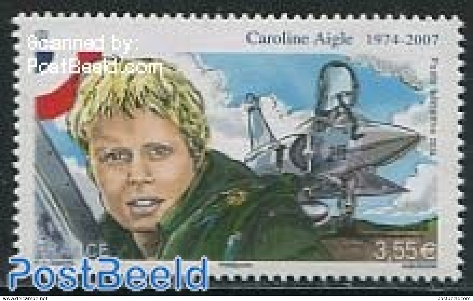 France 2014 Caroline Aigle 1v, Mint NH, Transport - Aircraft & Aviation - Unused Stamps