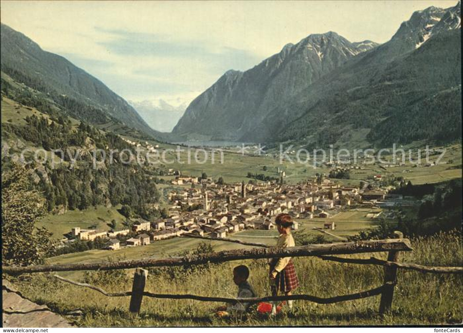 11891060 Poschiavo Panorama Mit Le Prese Poschiavo - Autres & Non Classés