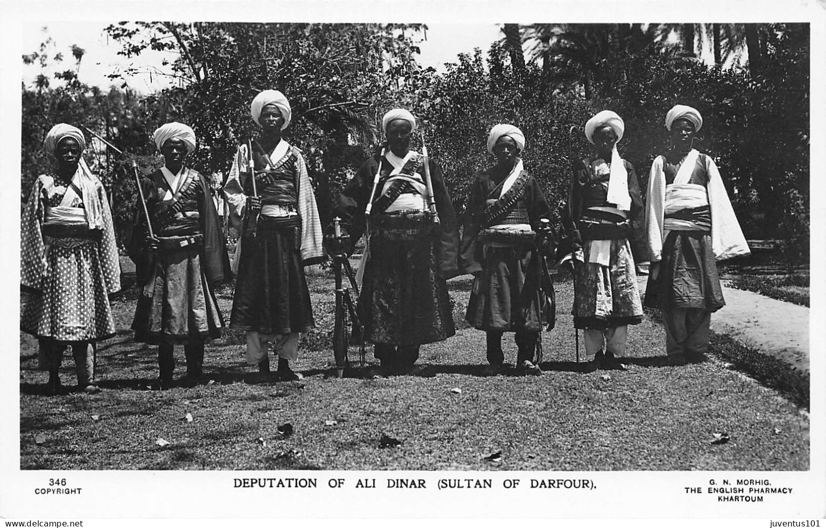 CPSM Deputation Of Ali Dinar-Sultan Of Darfour-TRES RARE    L2884 - Sudan