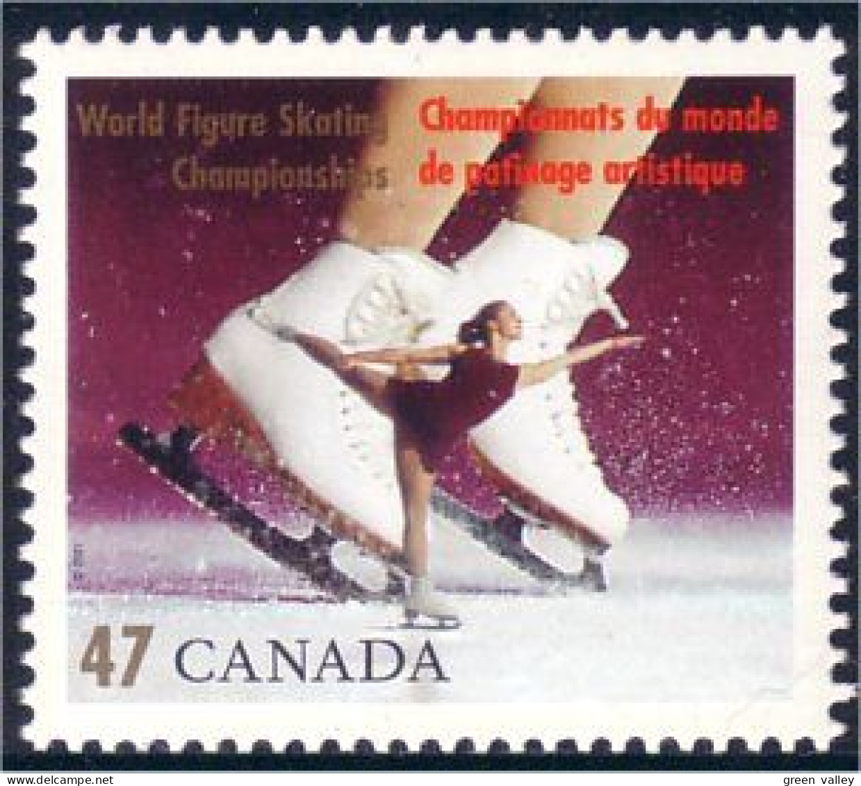 Canada Figure Skating Patinage Artistique MNH ** Neuf SC (C18-99a) - Ungebraucht