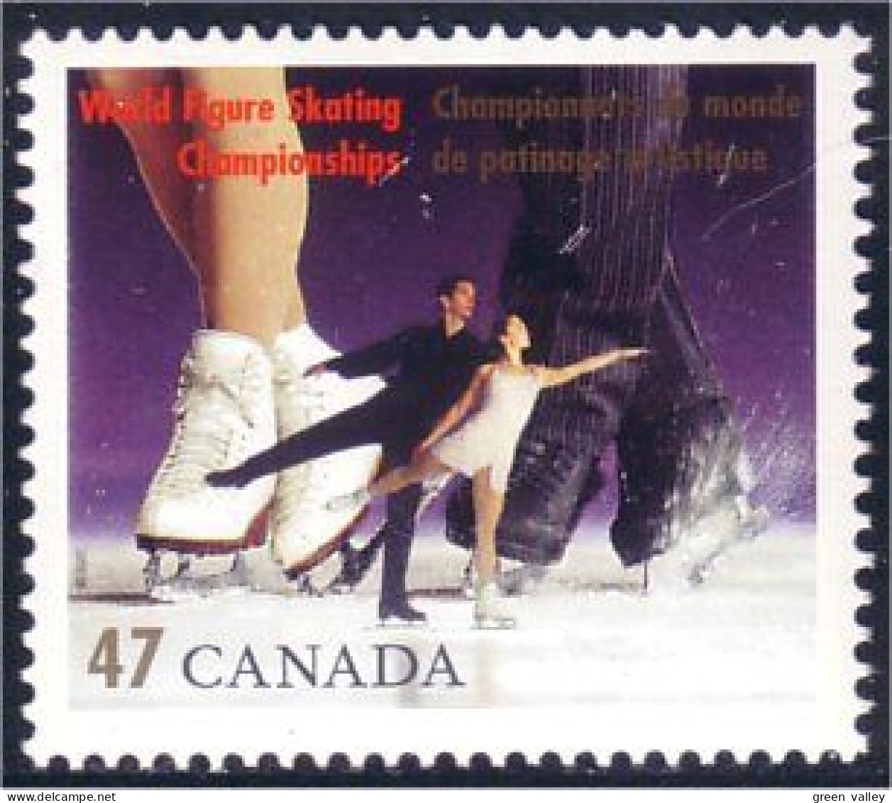 Canada Figure Skating Patinage Artistique Couple MNH ** Neuf SC (C18-96a) - Ungebraucht