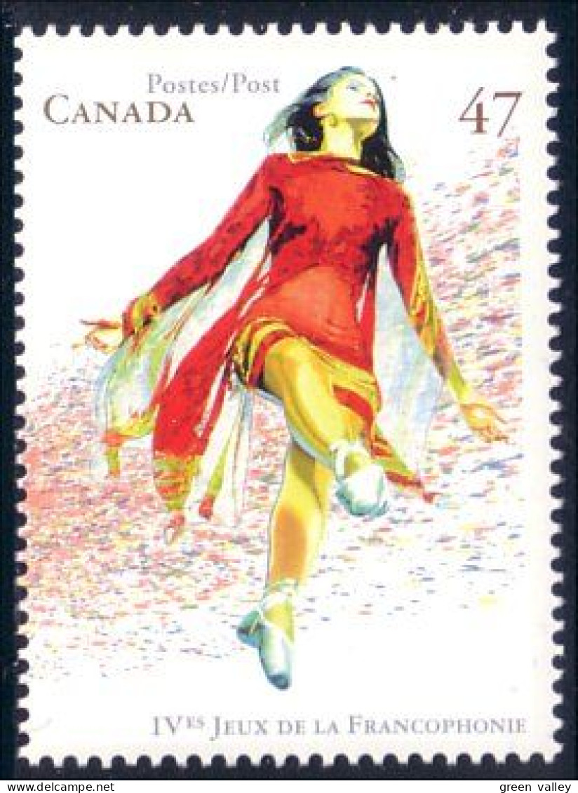 Canada Folk Dancer MNH ** Neuf SC (C18-95a) - Unused Stamps