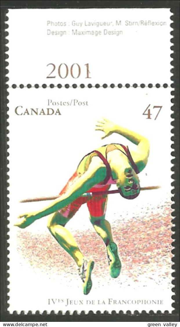 Canada Saut Hauteur High Jump MNH ** Neuf SC (C18-94lbl) - Nuevos