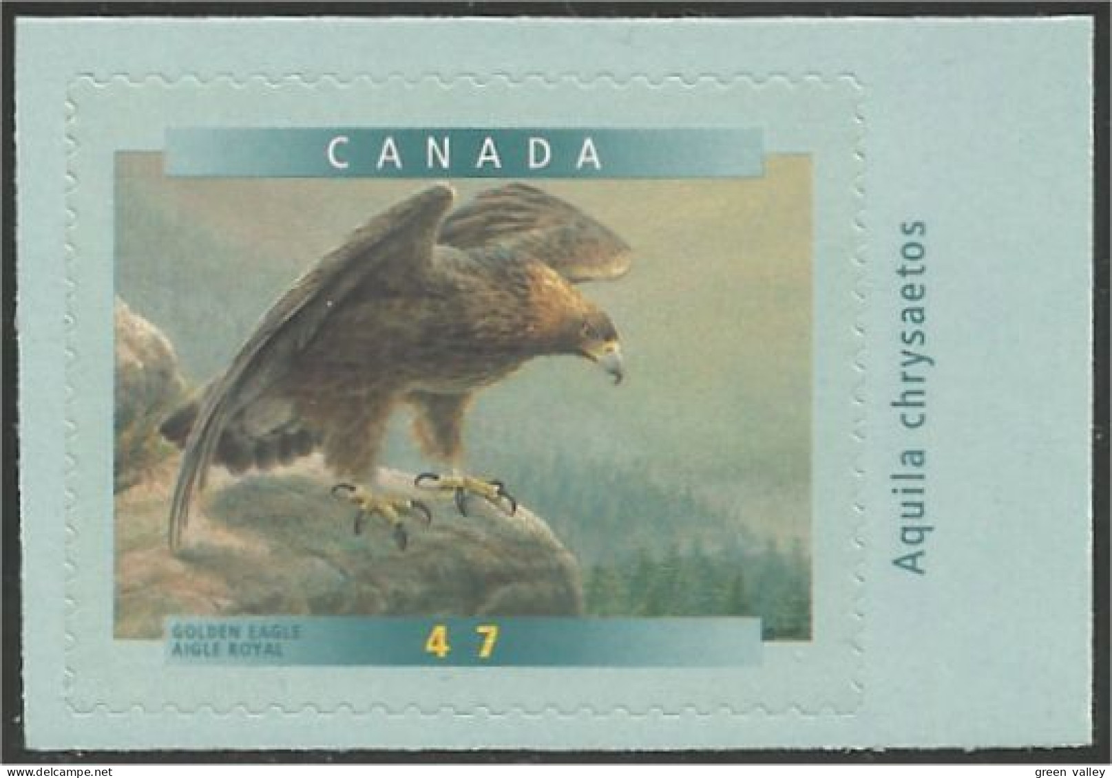 Canada Aigle Royal Golden Eagle MNH ** Neuf SC (C18-90da) - Nuovi