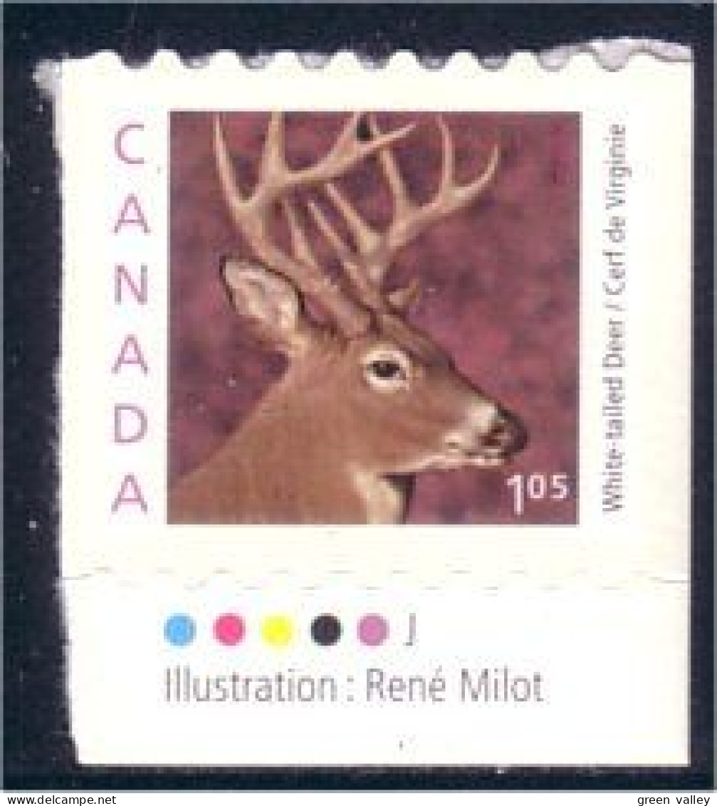 Canada White-tail Deer Chevreuil MNH ** Neuf SC (C18-81) - Sonstige & Ohne Zuordnung