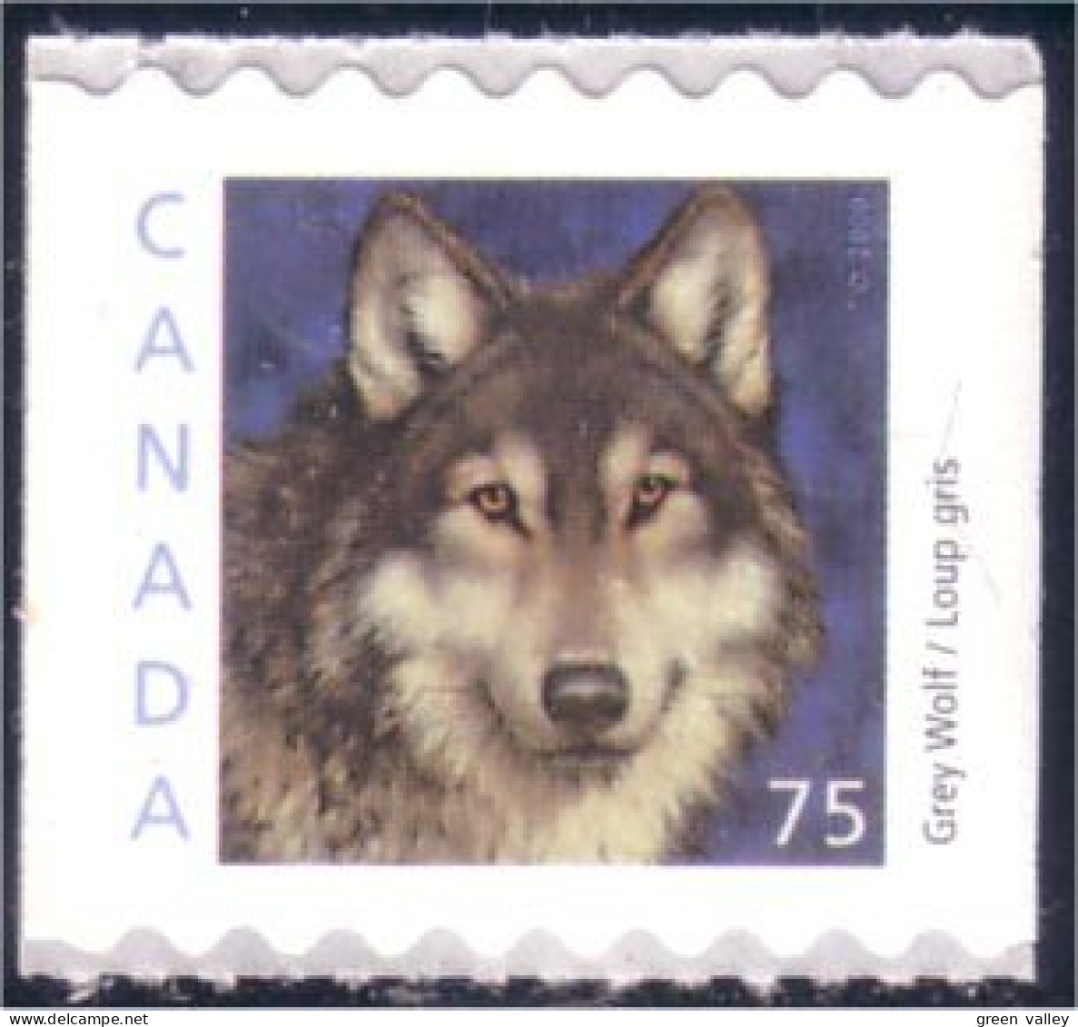 Canada Loup Wolf Lupo Lobo MNH ** Neuf SC (C18-80a) - Unused Stamps