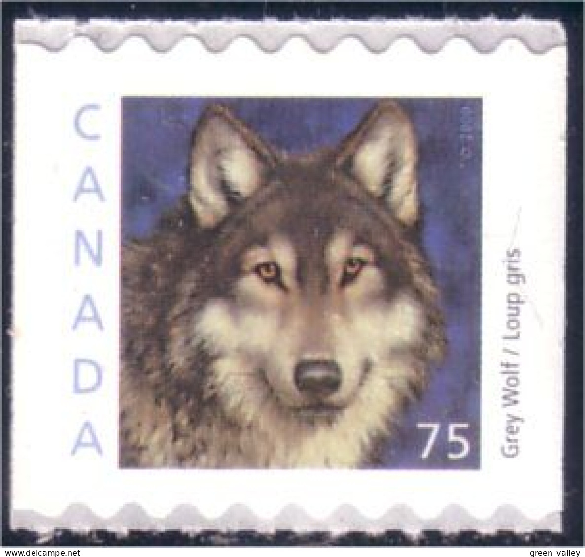 Canada Loup Wolf Lupo Lobo MNH ** Neuf SC (C18-80b) - Other & Unclassified