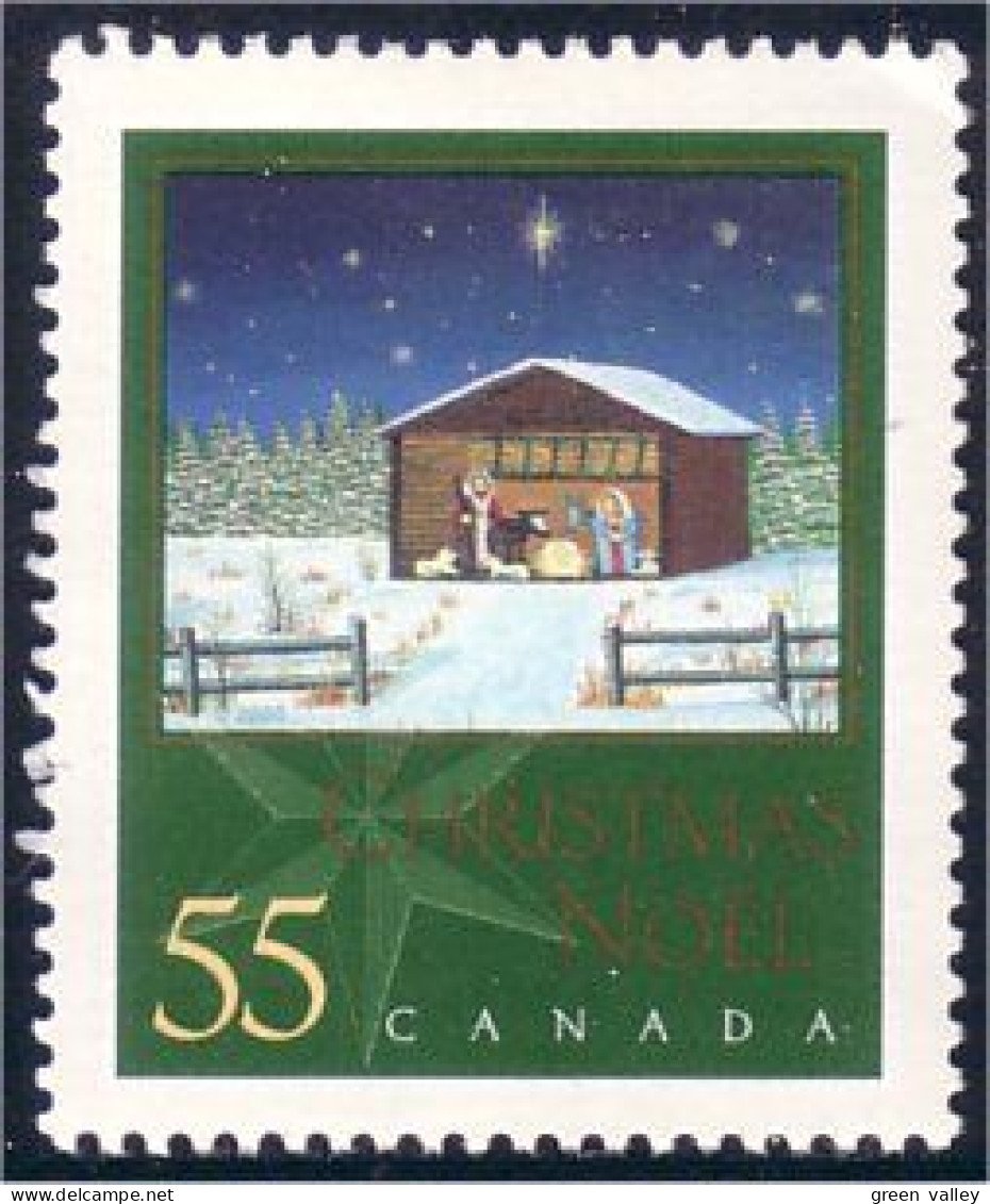 Canada Noel Creche Christmas MNH ** Neuf SC (C18-74a) - Unused Stamps