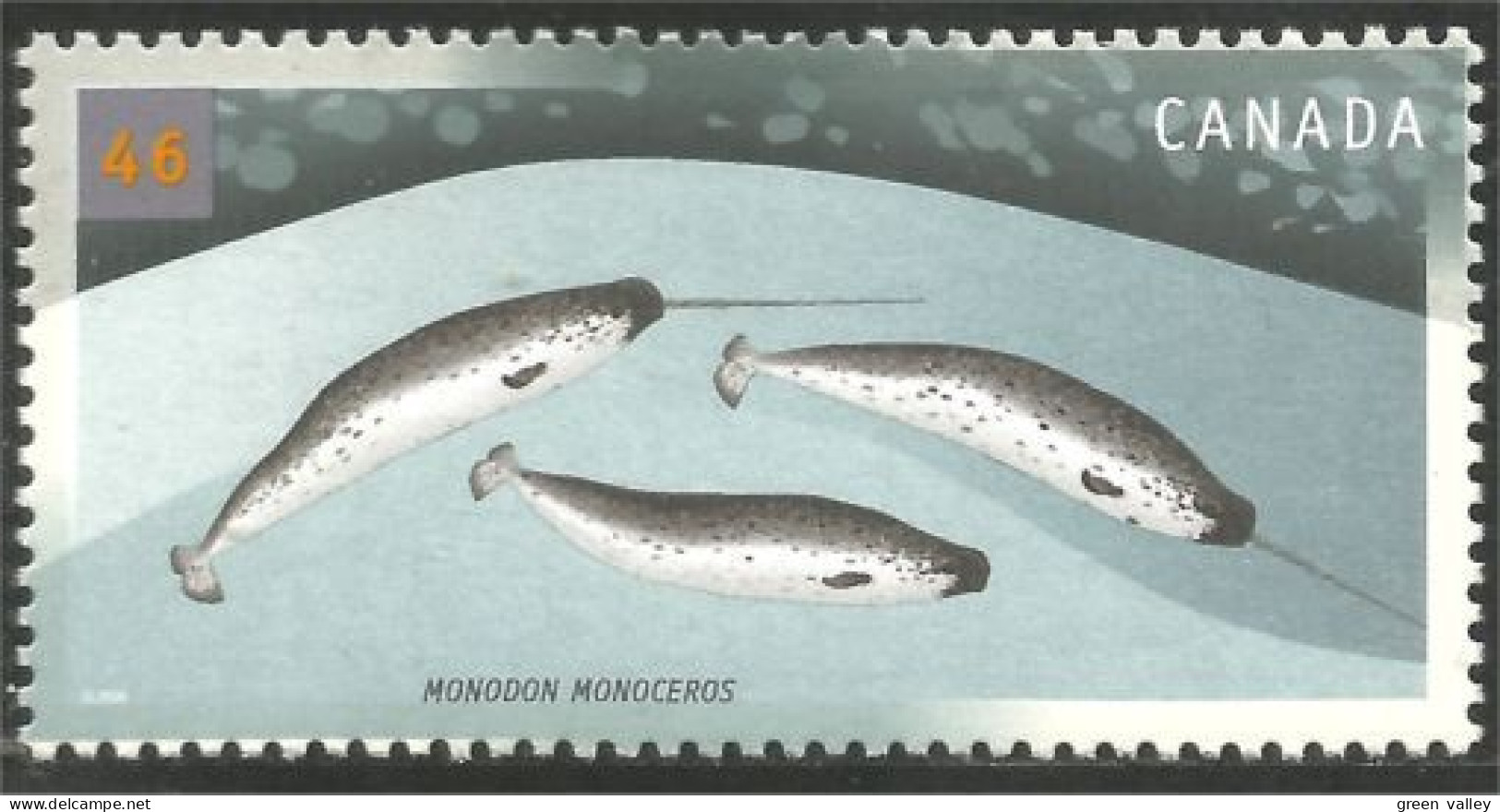 Canada Narval Narwhal Baleine Whale MNH ** Neuf SC (C18-68b) - Whales