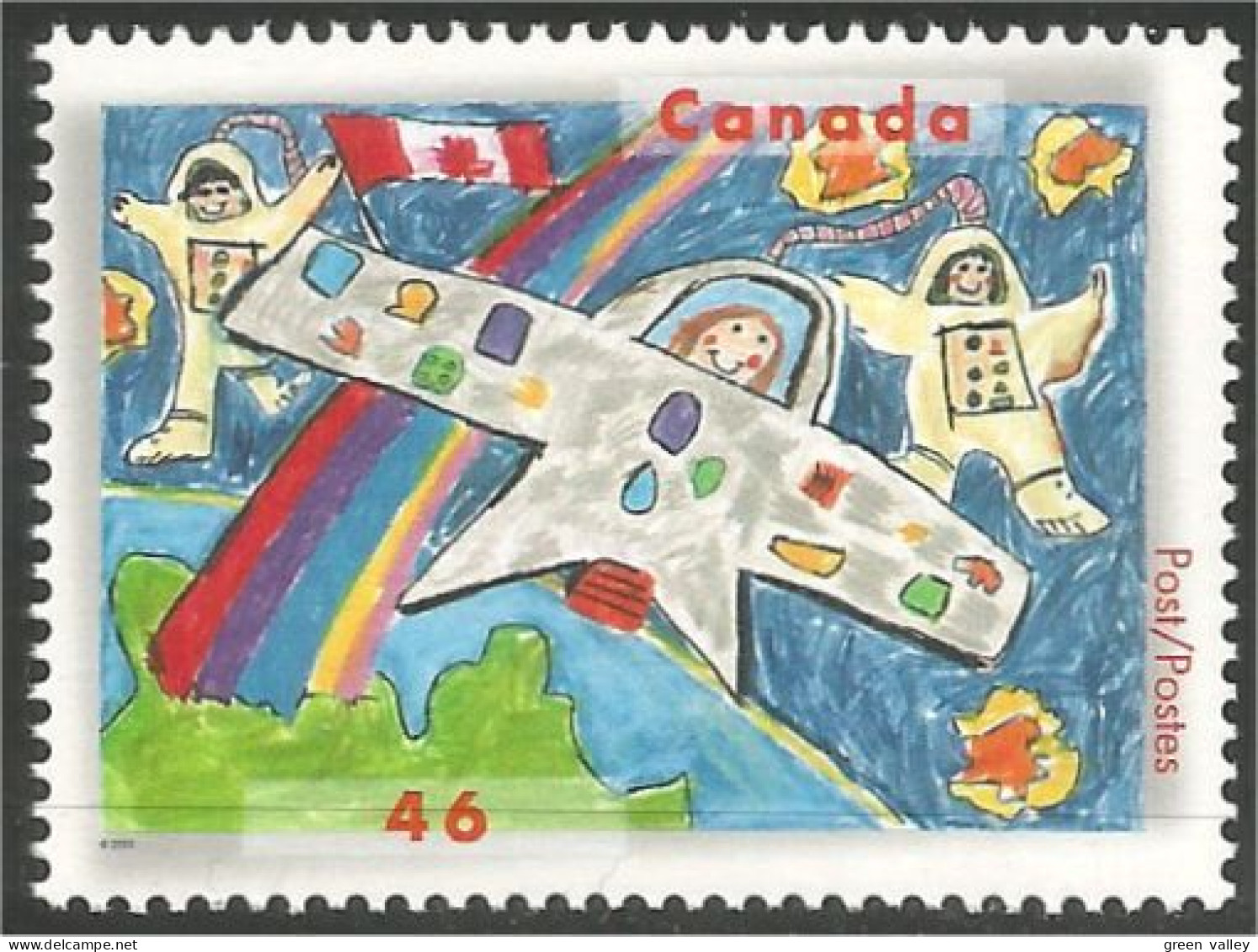 Canada Astronauts Espace Space Astronautes MNH ** Neuf SC (C18-59a) - Unused Stamps