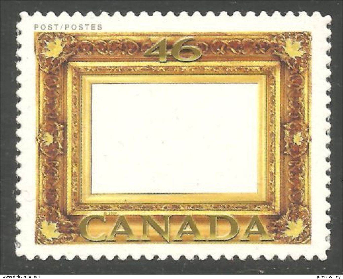 Canada Cadre Tableau Doré Golden Picture Frame MNH ** Neuf SC (C18-53ia) - Unused Stamps