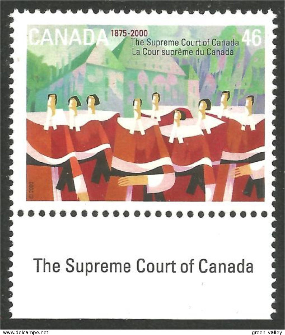 Canada Cour Supreme Court MNH ** Neuf SC (C18-47be) - Neufs