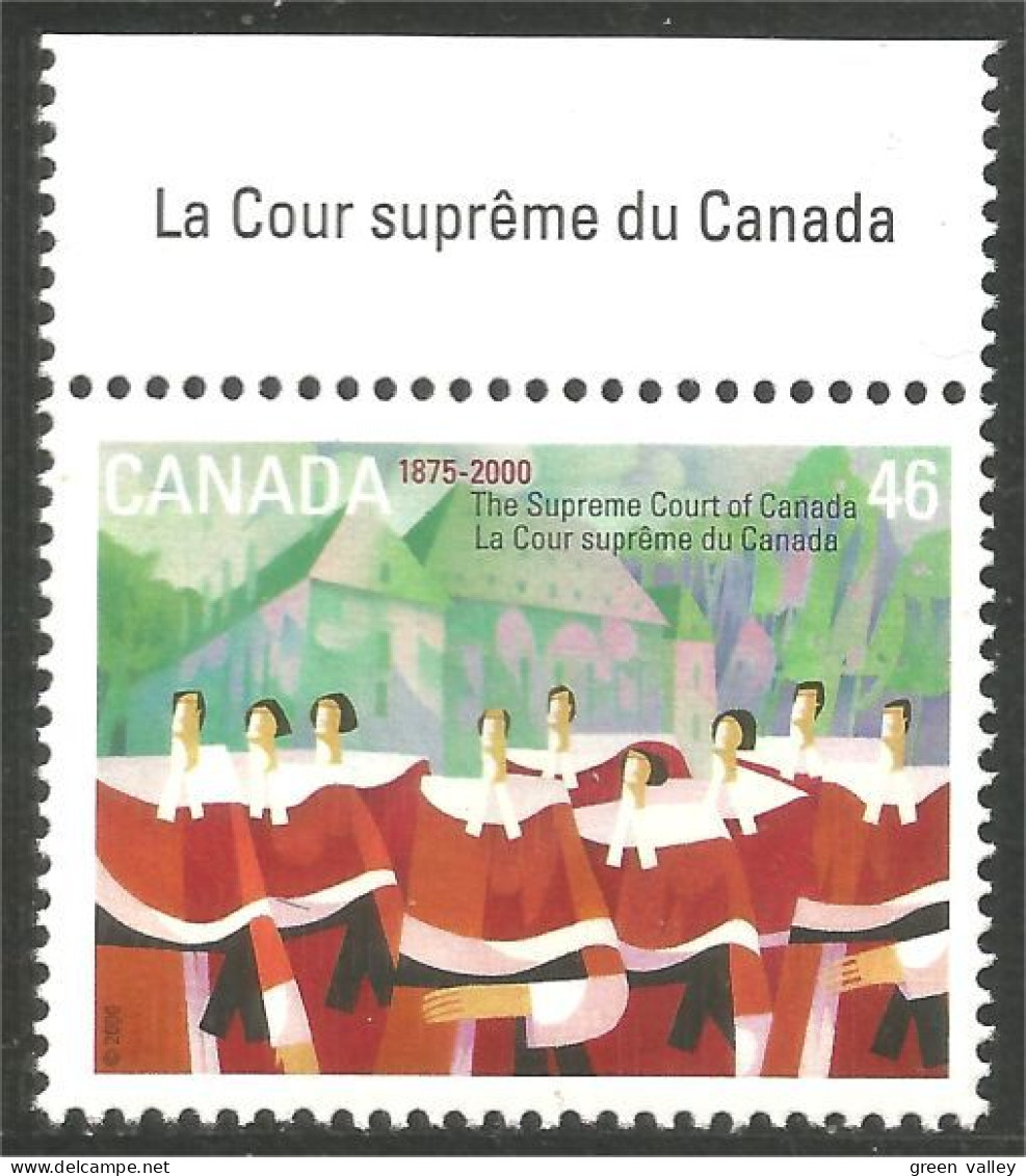 Canada Cour Supreme Court MNH ** Neuf SC (C18-47hf) - Unused Stamps