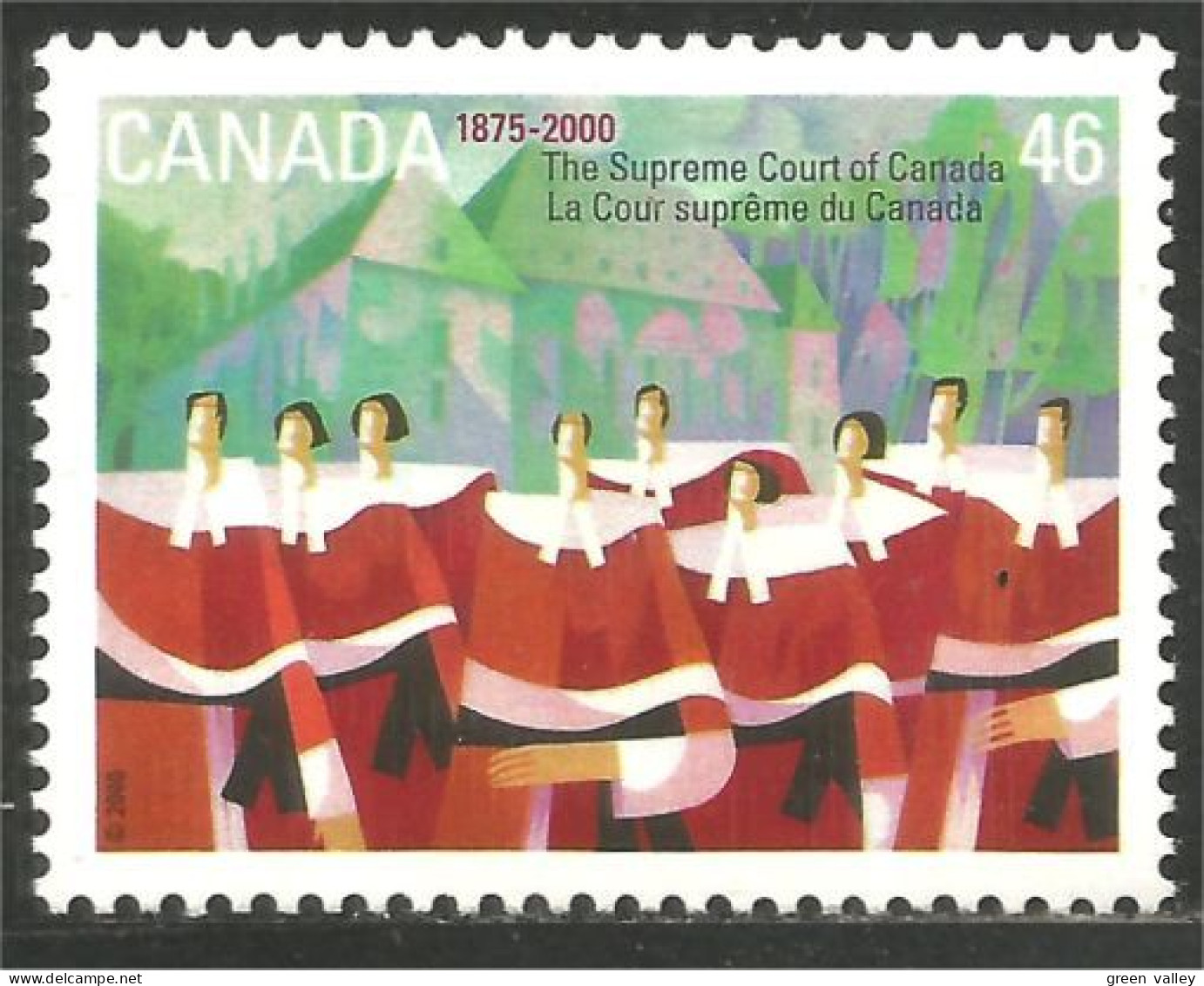 Canada Cour Supreme Court MNH ** Neuf SC (C18-47) - Neufs