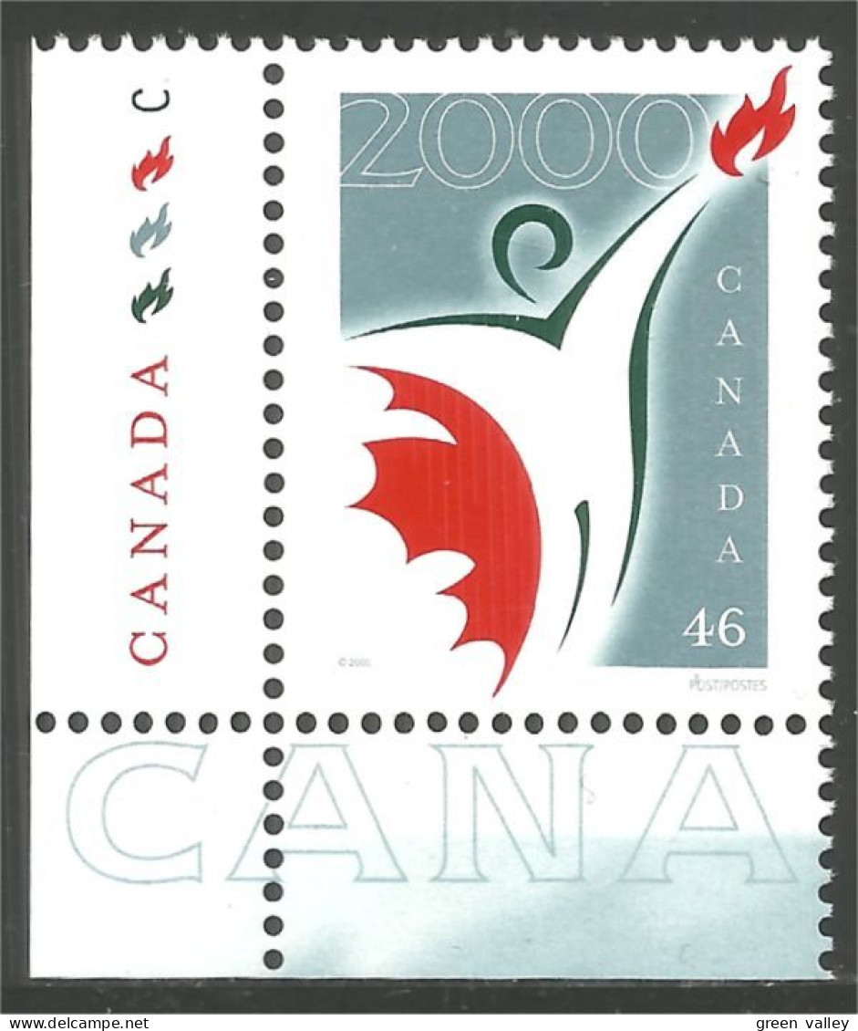 Canada Millenium Millénaire MNH ** Neuf SC (C18-35gbc) - Nuovi