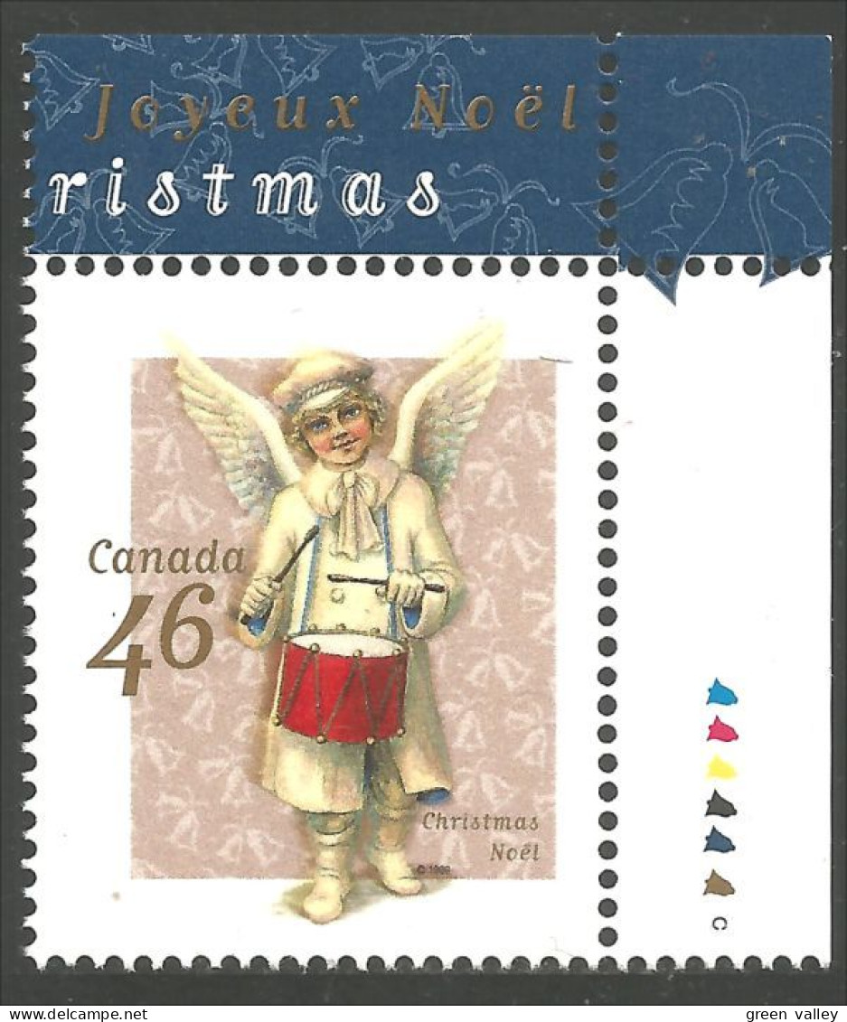 Canada Ange Tambour Angel Drum Musique Music Noel Christmas MNH ** Neuf SC (C18-15dc) - Unused Stamps