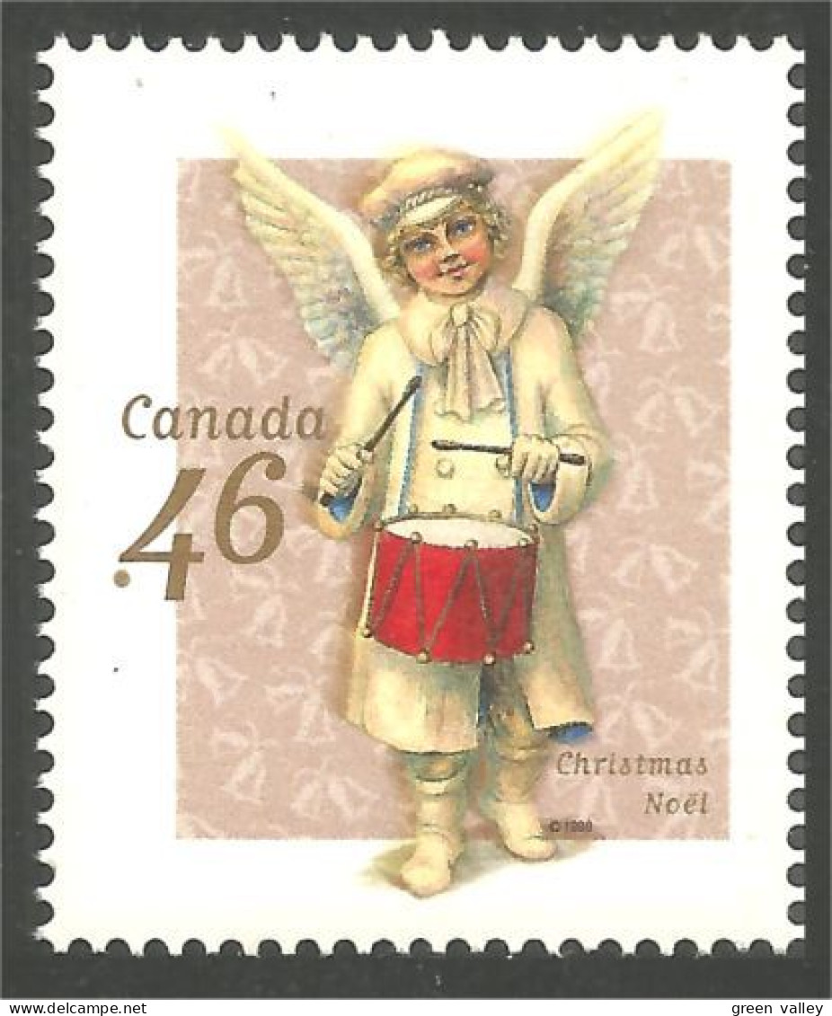 Canada Ange Tambour Angel Drum Musique Music Noel Christmas MNH ** Neuf SC (C18-15a) - Nuevos