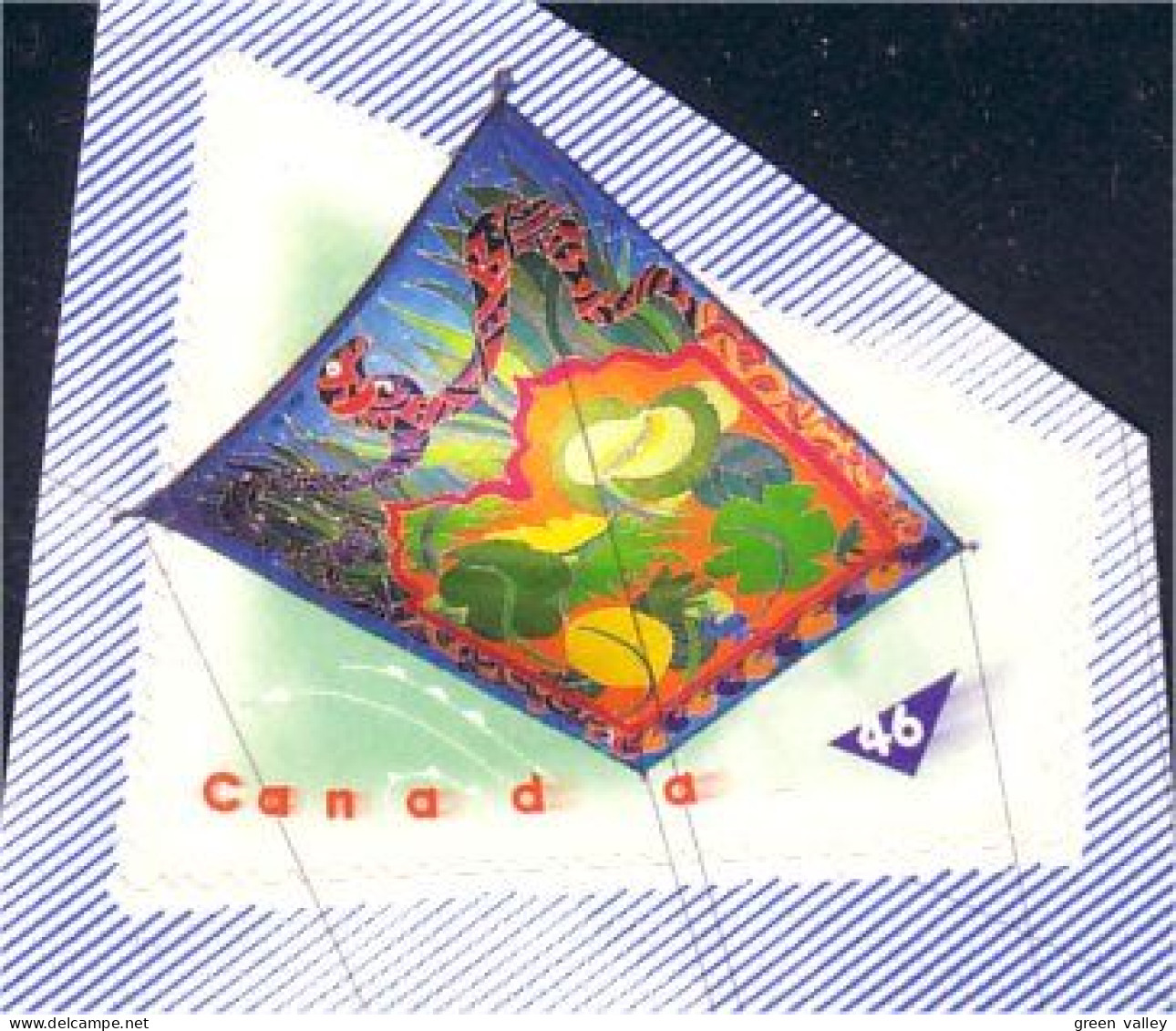 Canada Cerf-volant Trapeze Kite MNH ** Neuf SC (C18-11bb) - Non Classificati