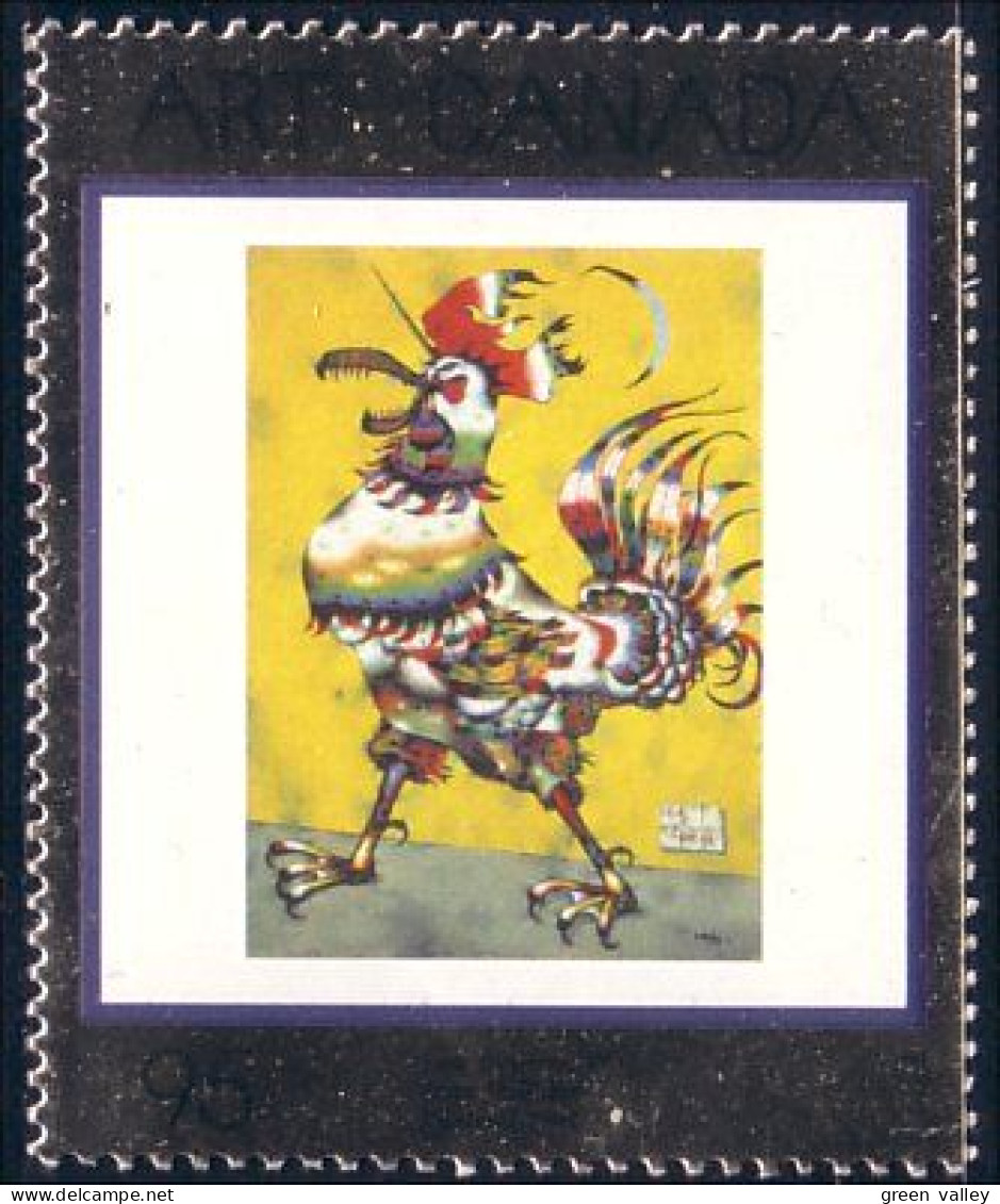 Canada Rooster Coq Licorne MNH ** Neuf SC (C18-00b) - Gallináceos & Faisanes
