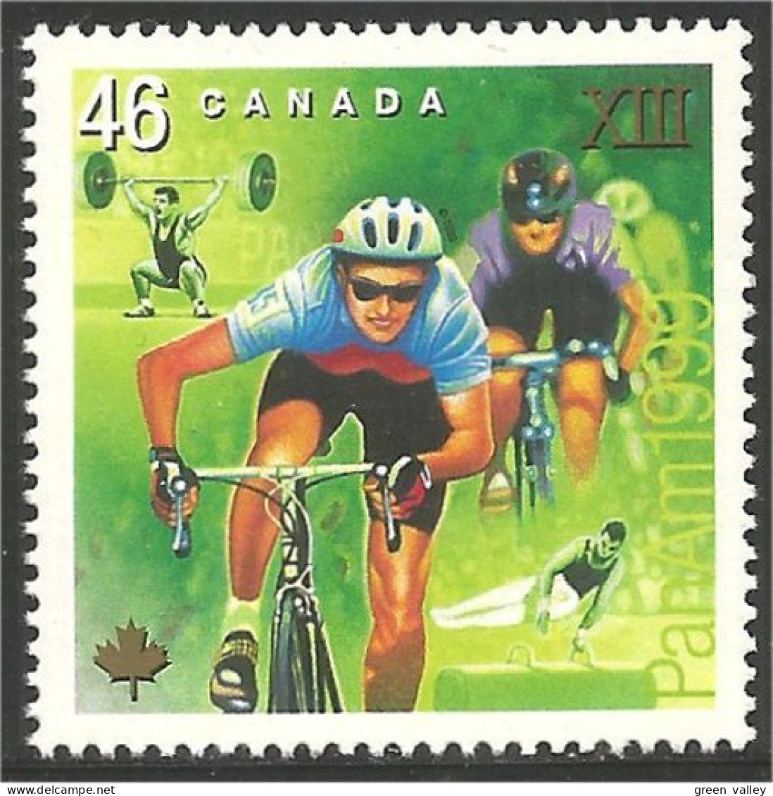 Canada Cyclisme Bicycle Race Bicyclette MNH ** Neuf SC (C18-02b) - Radsport