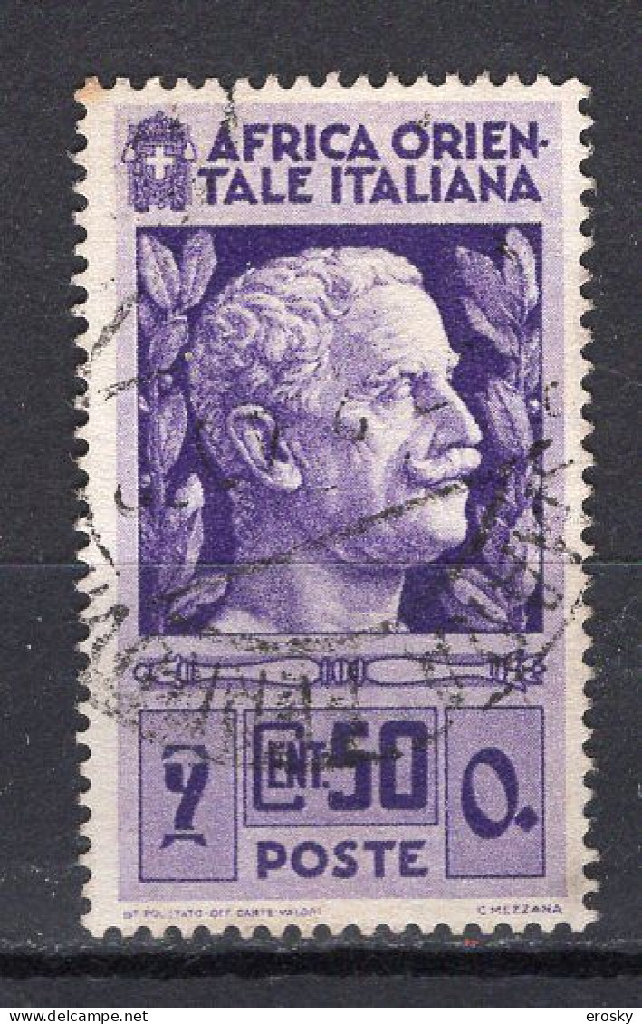 Z2596 - COLONIE ITALIANE AOI Ss N°10 - Yv N°10 - Africa Orientale Italiana