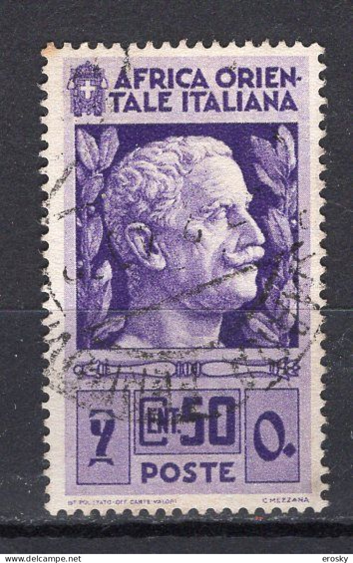 Z2596 - COLONIE ITALIANE AOI Ss N°10 - Yv N°10 - Italian Eastern Africa