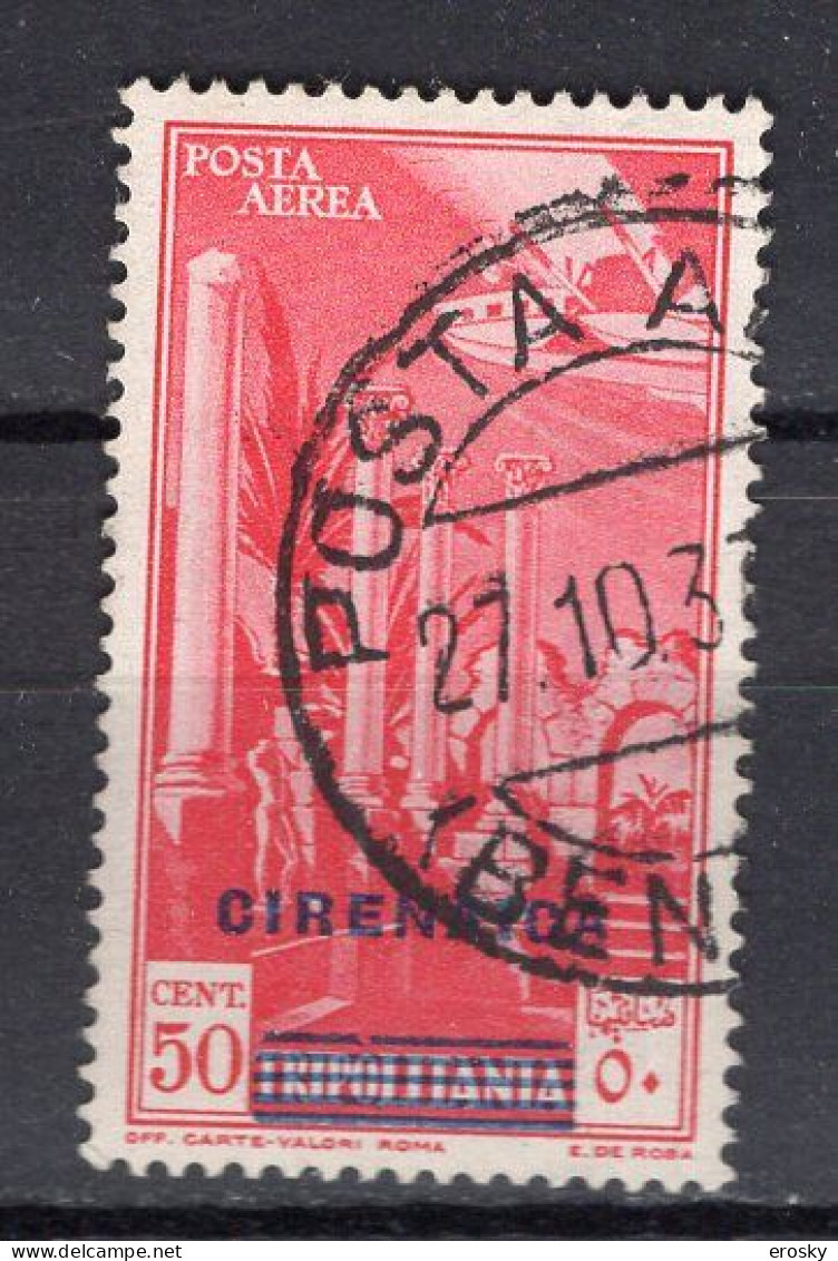 Z2663 - COLONIE ITALIANE CIRENAICA AEREA SASSONE N°4 - Cirenaica