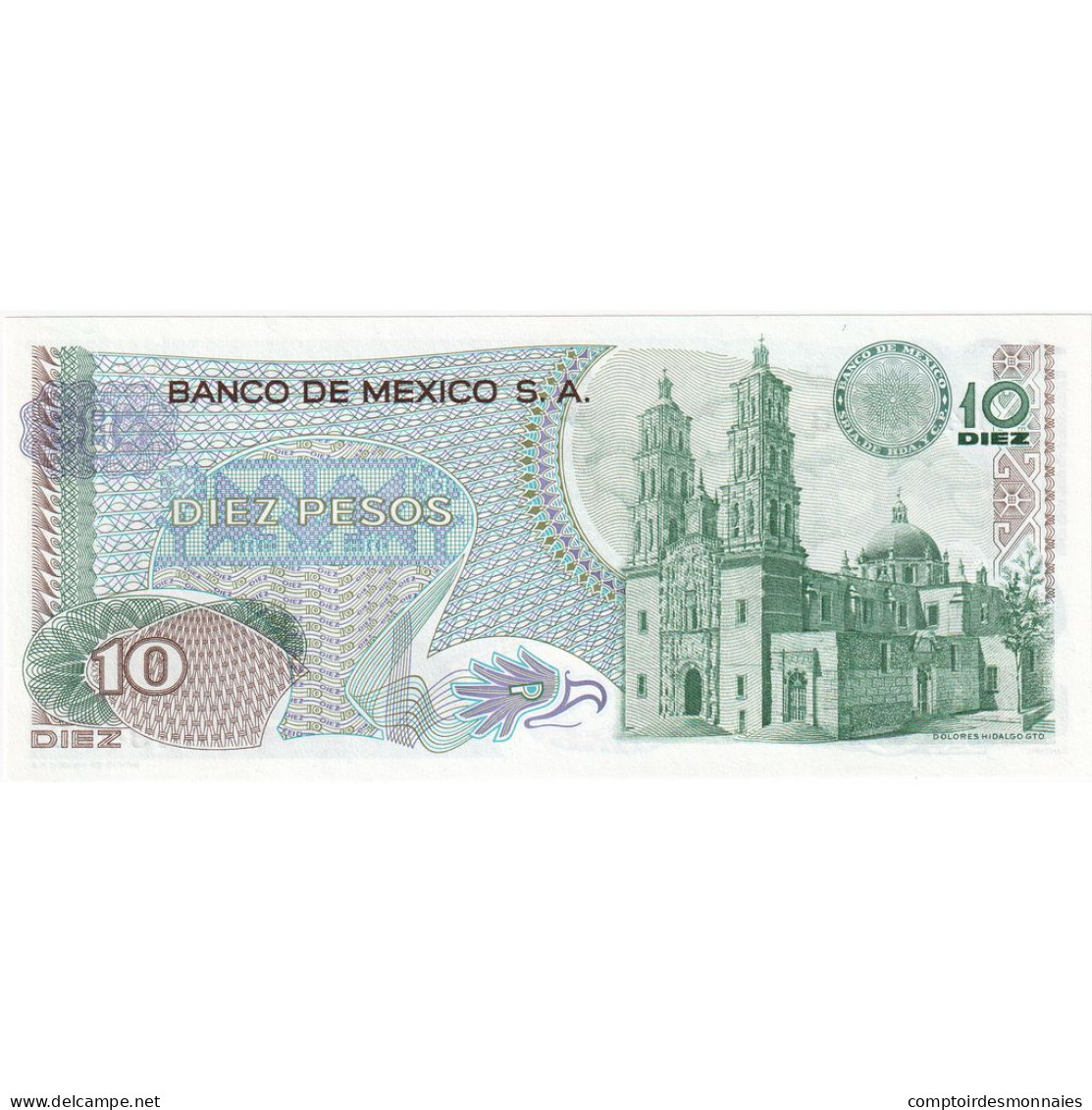 Mexique, 10 Pesos, 1977, 1977-02-18, KM:63i, NEUF - Messico