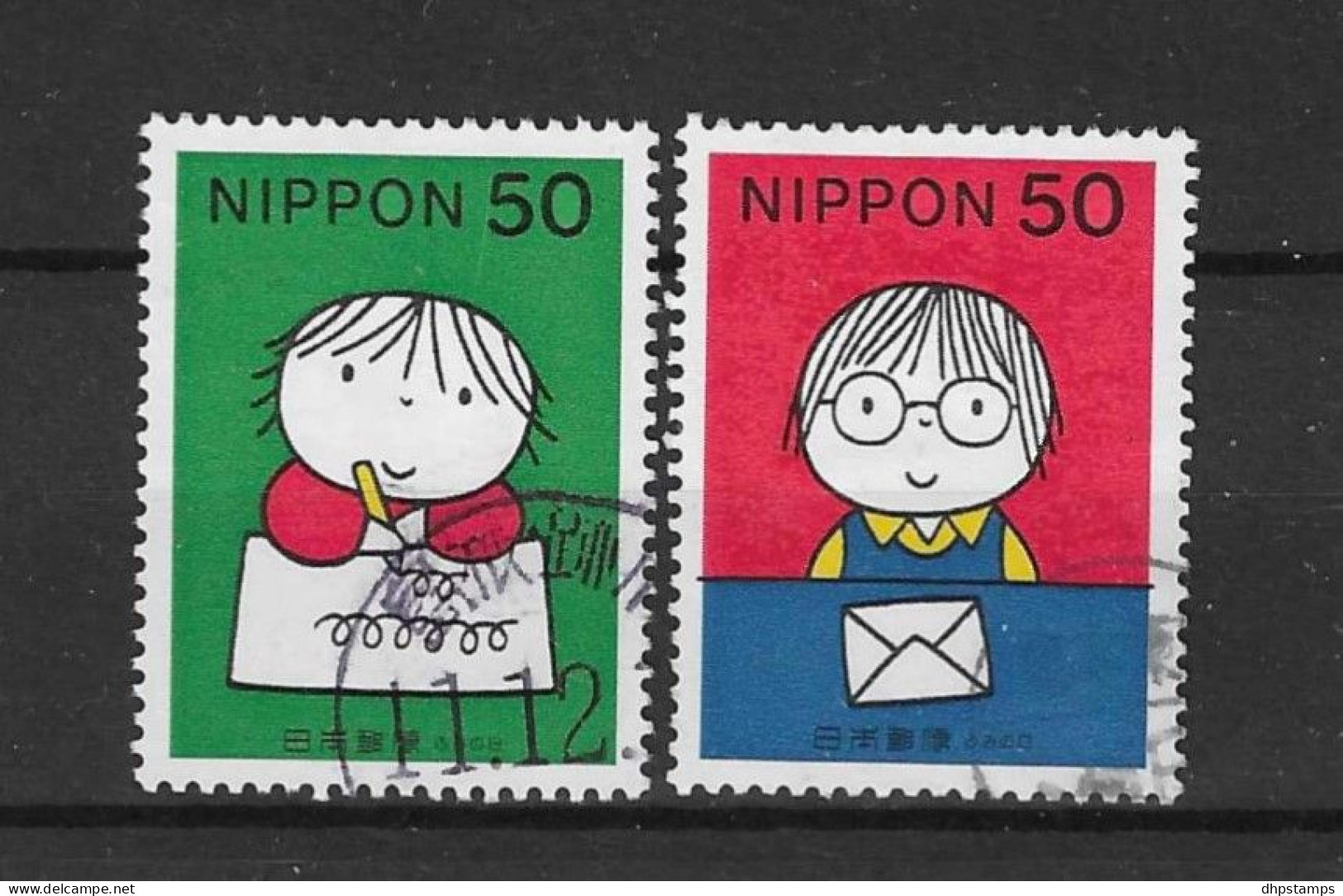 Japan 1998 Letter Writing Day Y.T. 2461/2462 (0) - Gebraucht