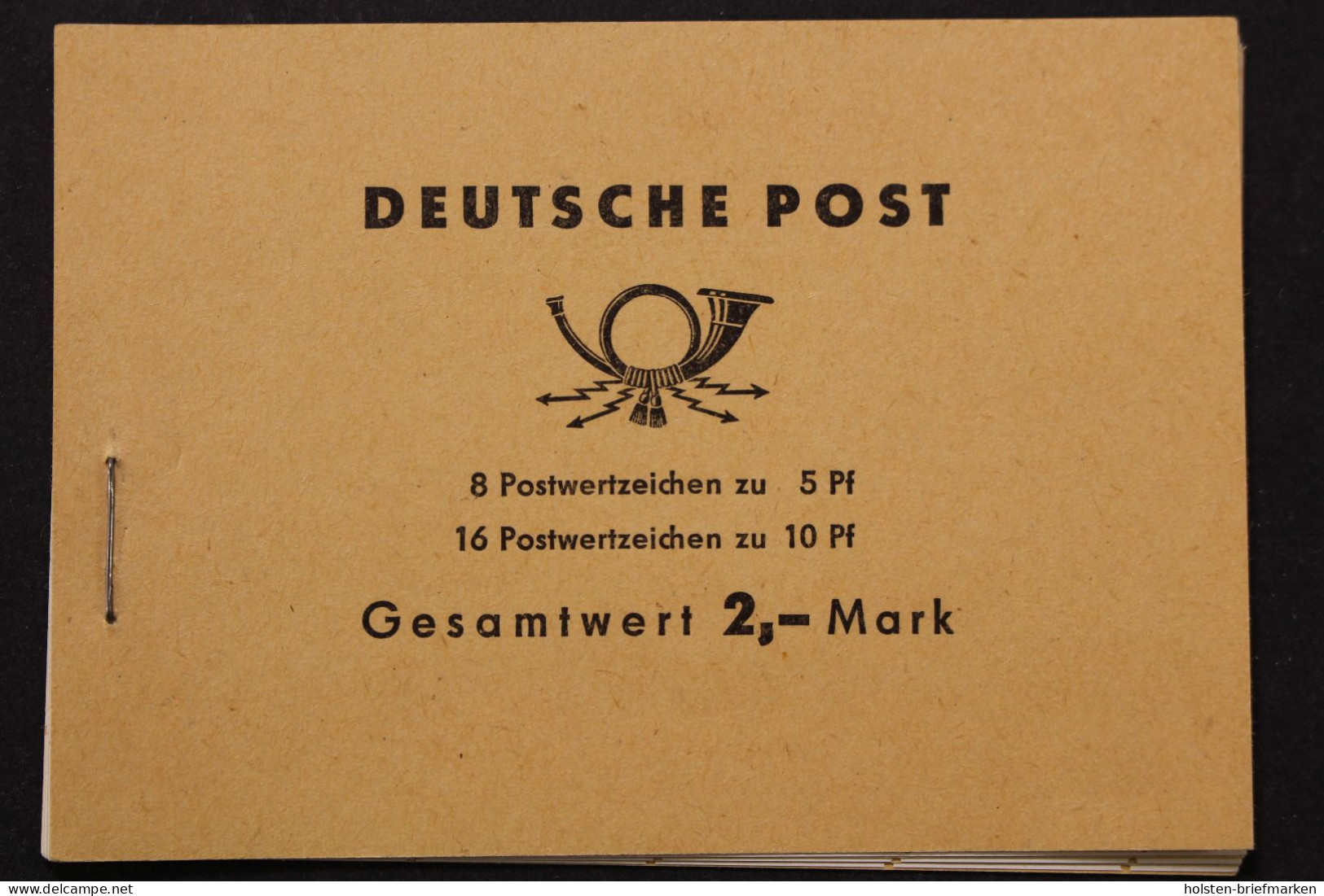 DDR, MiNr. MH 4 C 2.1, Postfrisch - Cuadernillos