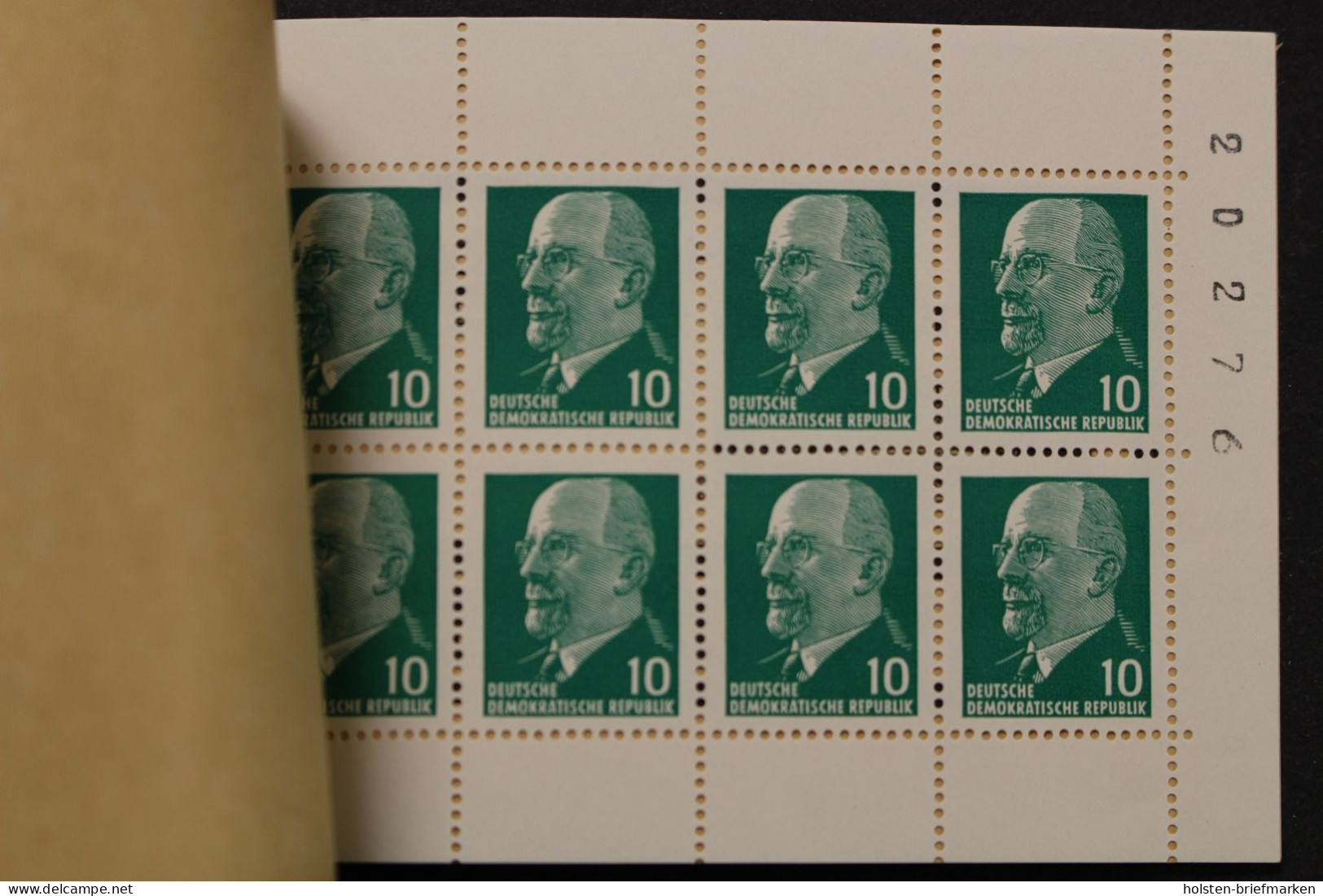 DDR, MiNr. MH 4 C 2.1, Postfrisch - Postzegelboekjes