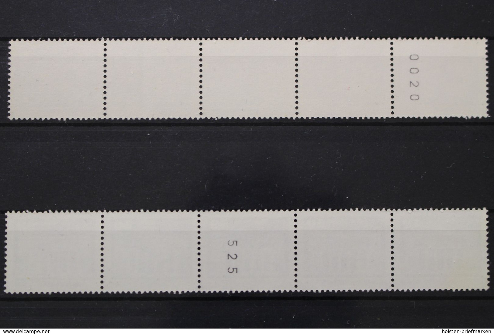 DDR, MiNr. 1947-1948 R Fünferstreifen Mit Zählnummern, Postfrisch - Neufs