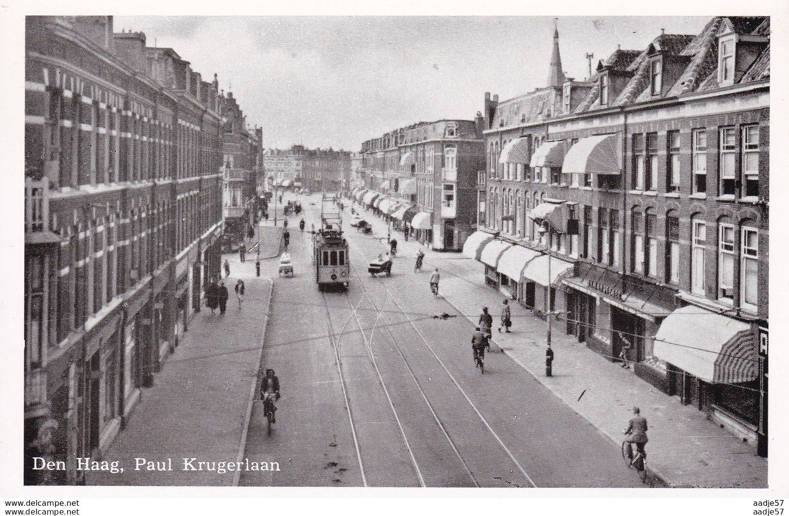 Netherlands Pays Bas Den Haag Paul Krugerlaan Tramway - Tranvía