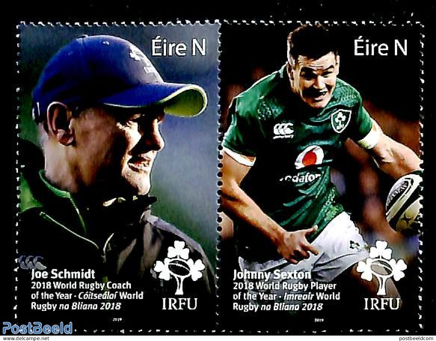 Ireland 2019 Rugby 2v [:], Mint NH, Sport - Rugby - Unused Stamps