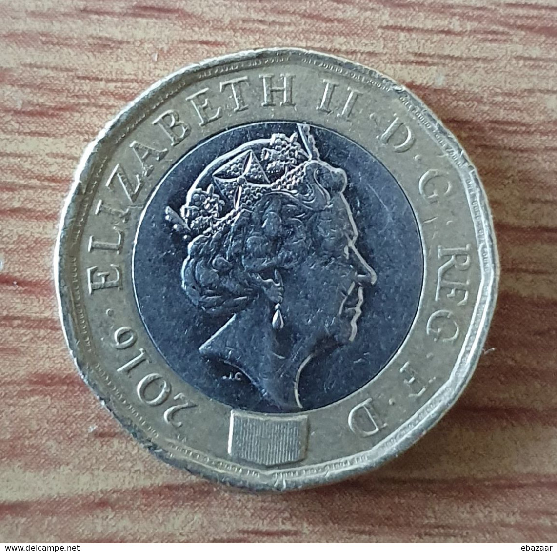 Great Britain 2016 United Kingdom Of England H.M. Queen Elizabeth II - One Pound Coin UK - 1 Pond