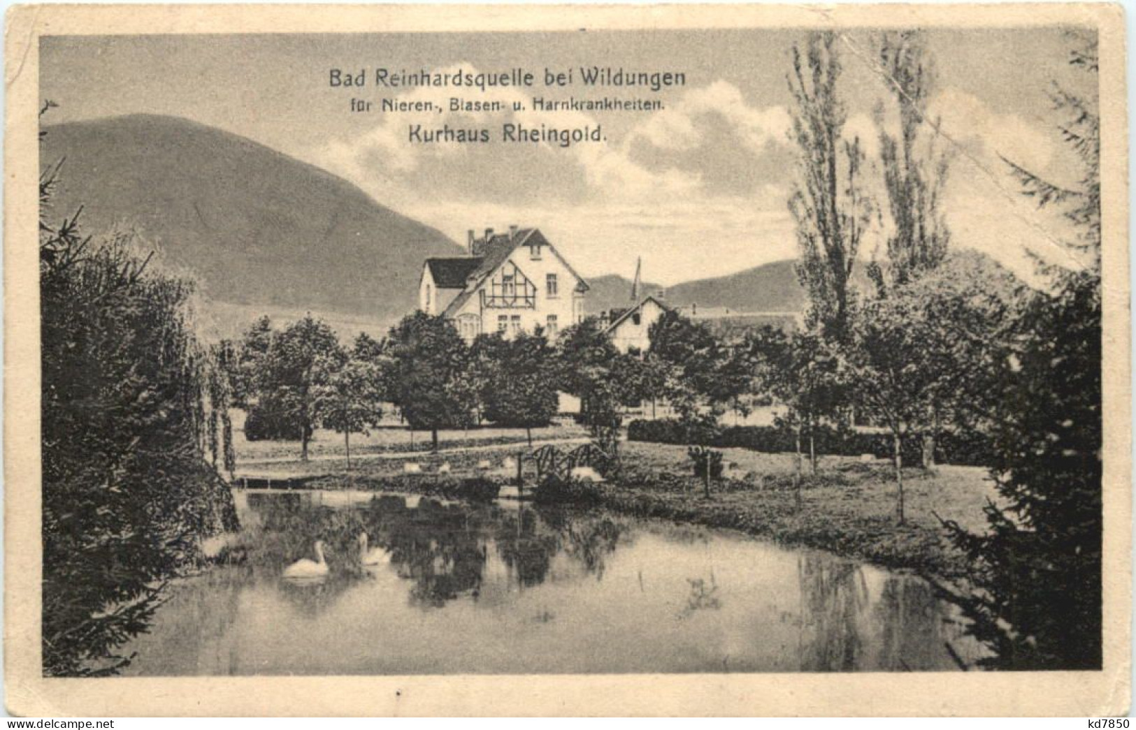 Bad Reinhardsquelle Bei Wildungen - Kurhaus Rheingold - Bad Wildungen