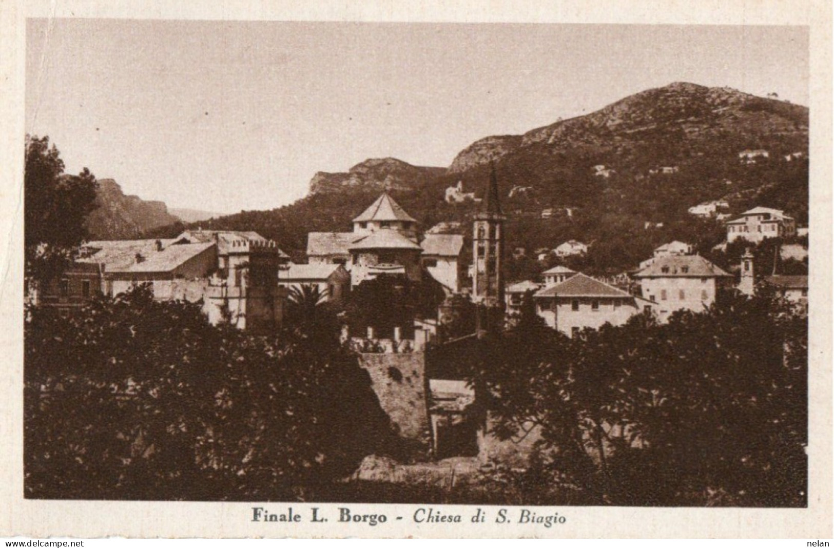 FINALE L. BORGO - CHIESA DI S. BIAGIO - F.P. - Savona