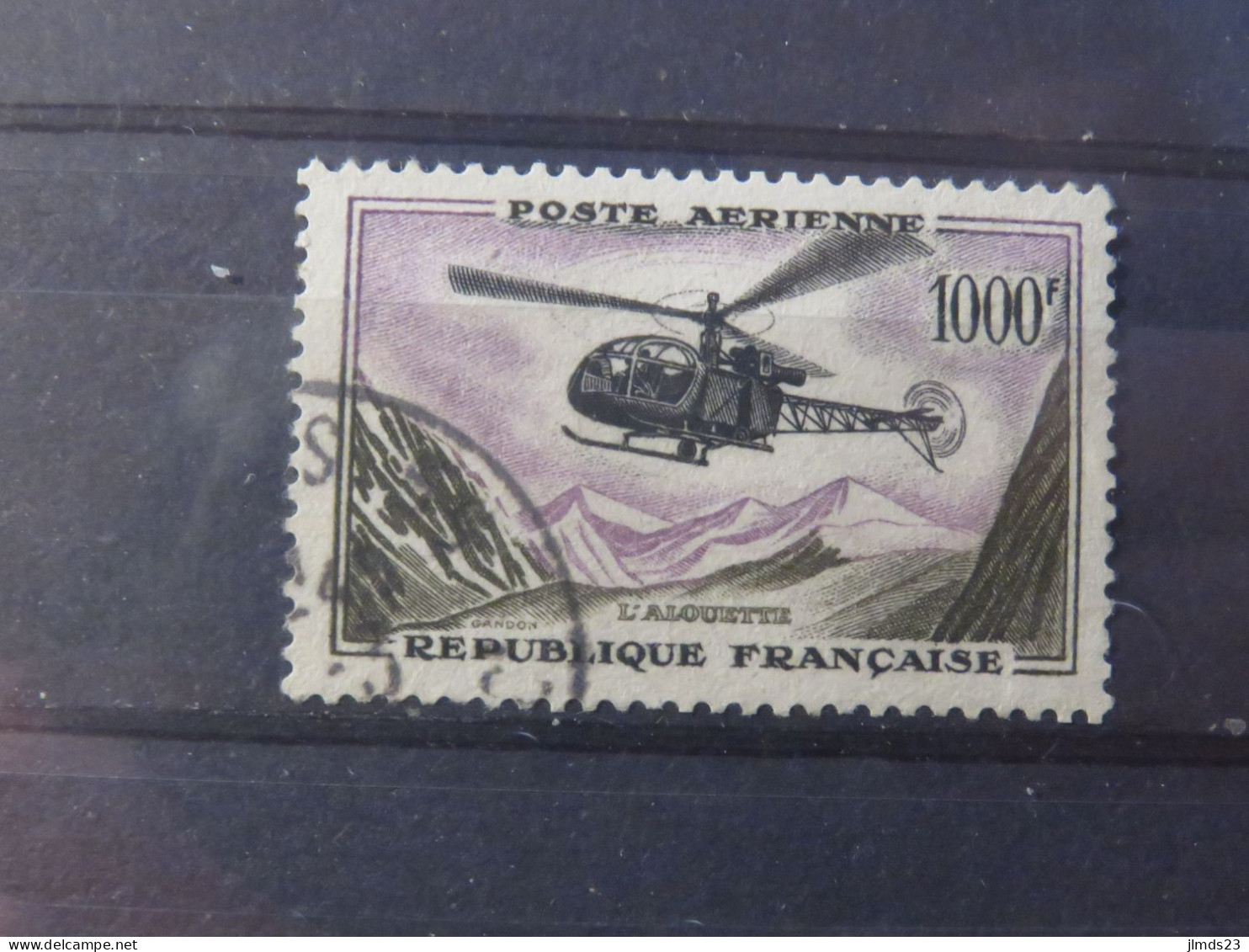 FRANCE, PA N° 37 OBLITERE, COTATION : 27 € - 1927-1959 Matasellados