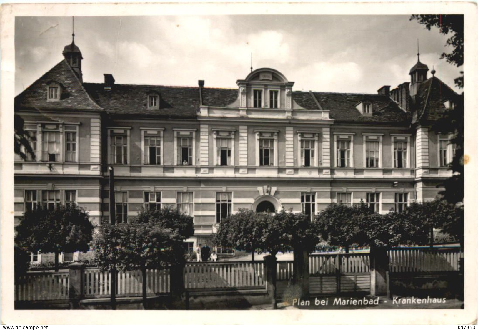 Plan Bei Marienbad - Krankenhaus - Boehmen Und Maehren